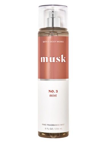 Bath & Body Works No. 3 Musk fragrance bottle