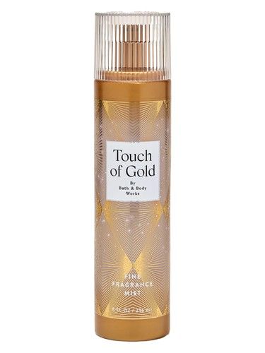 Bath & Body Works Touch of Gold fragrance bottle
