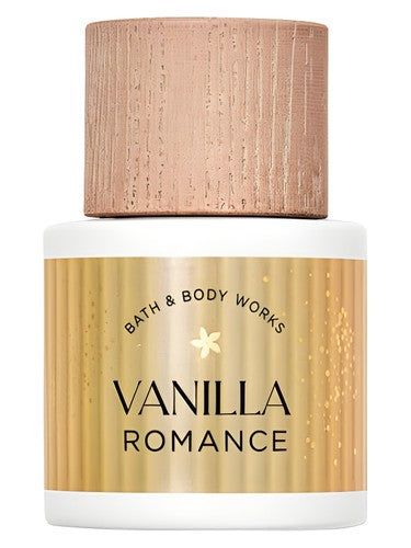 Bath & Body Works Vanilla Romance fragrance bottle