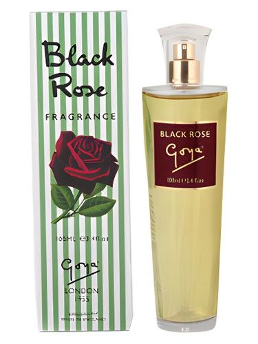 Beauty Brand Development Goya Black Rose fragrance bottle