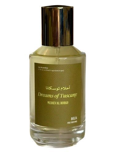 Beija Fine Perfumes Dreams of Tuscany, Medieval Borgo fragrance bottle