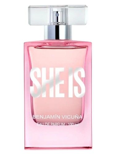Benjamin Vicuña She Is fragrance bottle