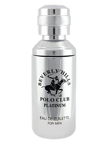 Beverly Hills Polo Club Platinum fragrance bottle