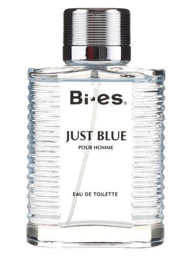 Bi-es Just Blue Pour Homme fragrance bottle
