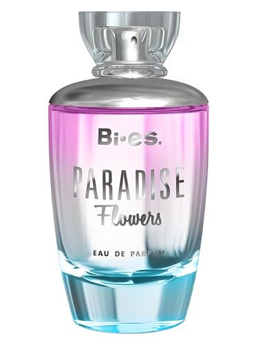 Bi es Paradise Flowers fragrance bottle
