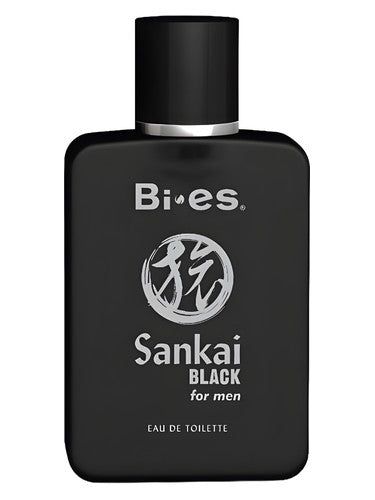 Bi es Sankai Black fragrance bottle