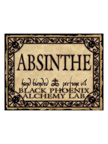 Black Phoenix Alchemy Lab Absinthe fragrance bottle