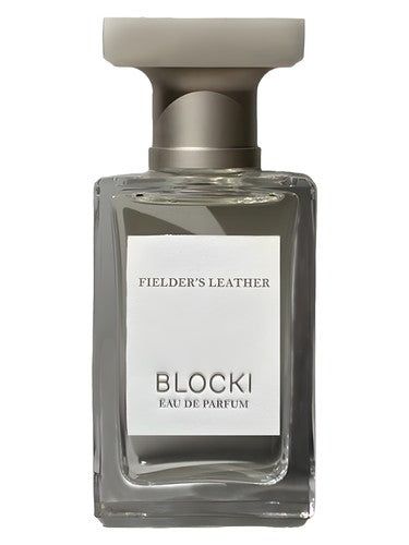 Blocki Fielder's Leather fragrance bottle