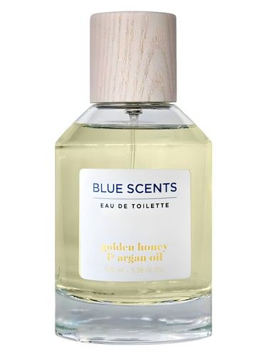 Blue Scents Golden Honey & Argan Oil fragrance bottle