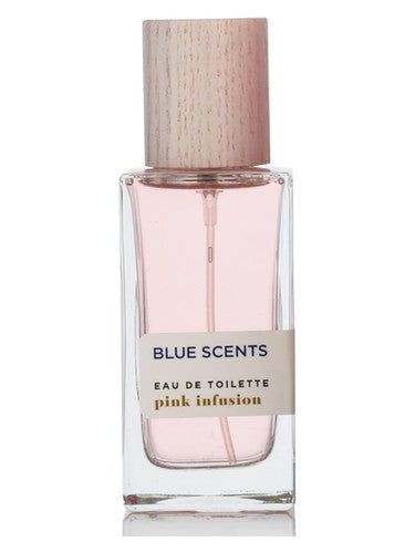 Blue Scents Pink Infusion fragrance bottle