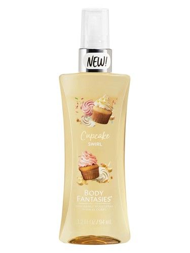 Body Fantasies Cupcake Swirl fragrance bottle