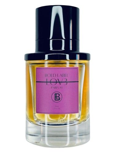 Bold Label LOVE No. 3 fragrance bottle
