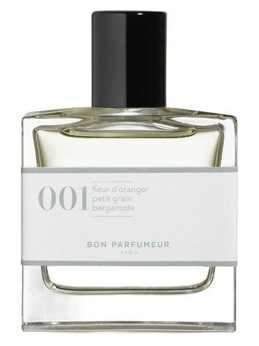 Bon Parfumeur 001 orange blossom, petitgrain, bergamot fragrance bottle