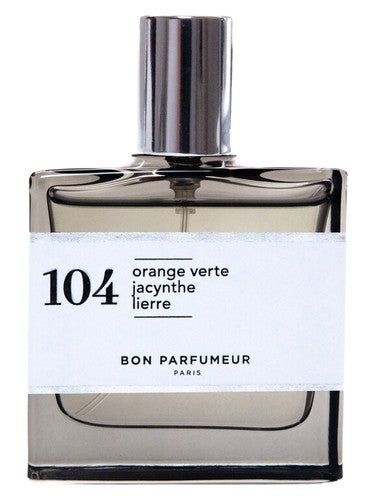 Bon Parfumeur 104 orange verte, jacynthe, lierre fragrance bottle