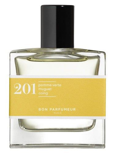 Bon Parfumeur 201 granny smith, lily-of-the-valley, pear fragrance bottle