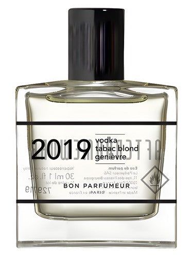 Bon Parfumeur 2019 vodka, tobacco, juniper fragrance bottle