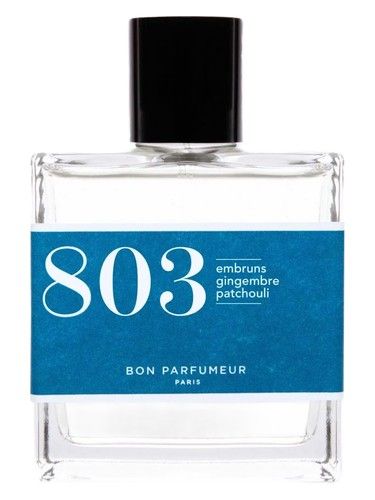 Bon Parfumeur 803 sea spray, ginger, patchouli fragrance bottle