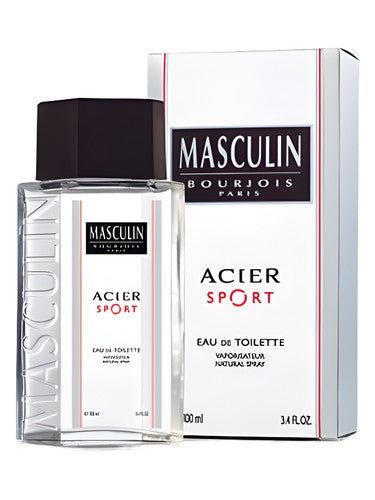 Bourjois Masculin Acier Sport fragrance bottle