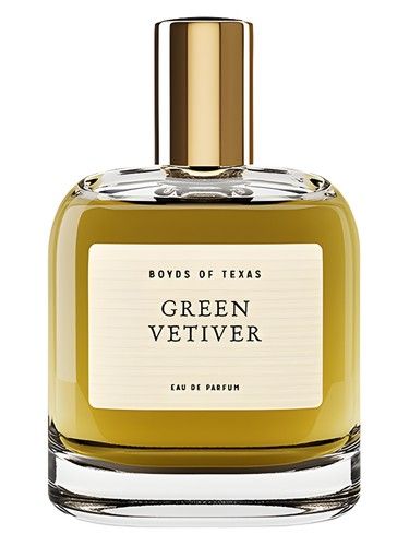 Boyd's of Texas Green Vetiver fragrance bottle