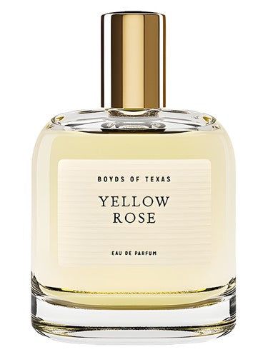 Boyd's of Texas Yellow Rose fragrance bottle