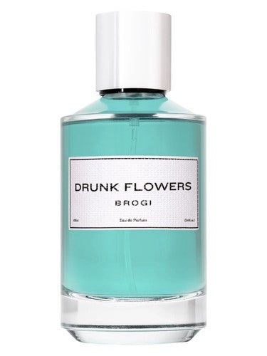 Brogi Drunk Flowers fragrance bottle