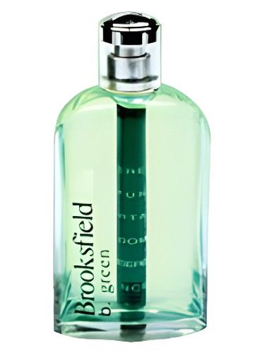 Brooksfield B. Green fragrance bottle
