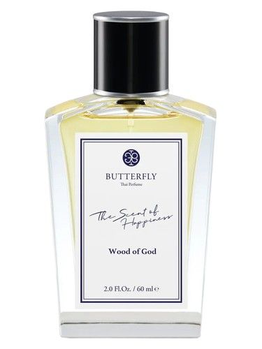 Butterfly Thai Perfume Wood of God fragrance bottle