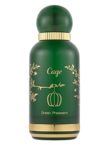 Cage Green Physant fragrance bottle