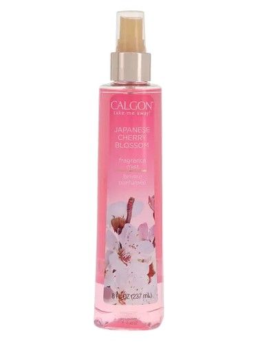 Calgon Japanese Cherry Blossom fragrance bottle