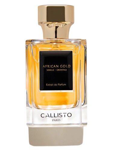 Callisto African Gold fragrance bottle
