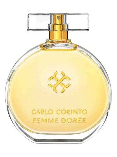 Carlo Corinto Femme Dorée fragrance bottle