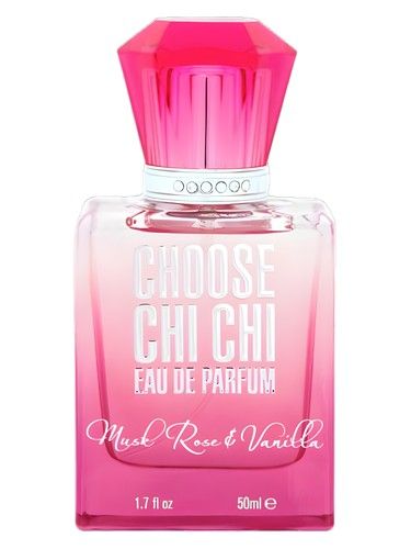 Chi Chi Musk Rose & Vanilla fragrance bottle