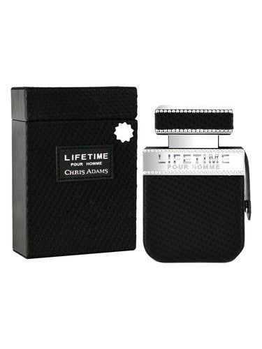 Chris Adams New Lifetime Pour Homme fragrance bottle