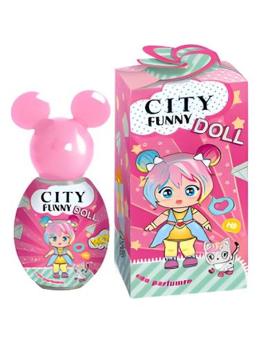 City Parfum Doll fragrance bottle