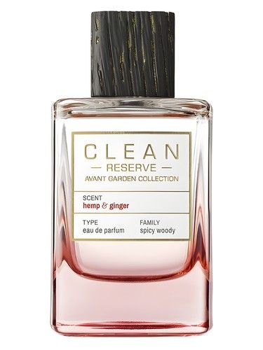 Clean Hemp & Ginger fragrance bottle