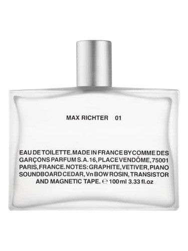 Comme des Garcons Max Richter 01 fragrance bottle