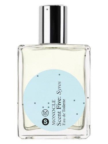 Comme des Garcons Monocle Scent Five: Syros fragrance bottle