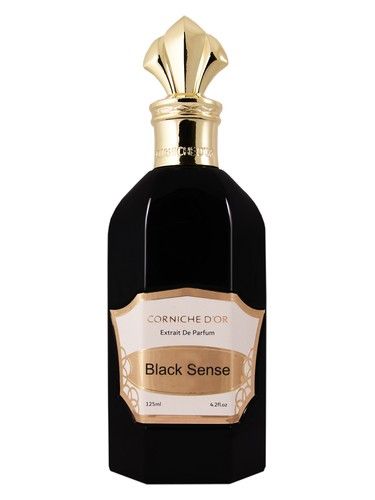Corniche D Or Black Sense fragrance bottle