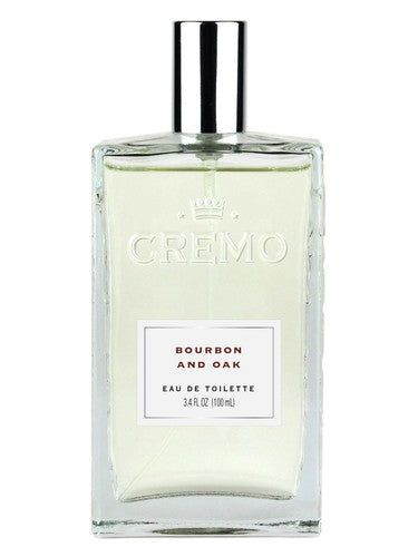 Cremo Bourbon & Oak fragrance bottle
