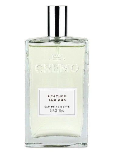 Cremo Leather & Oud fragrance bottle