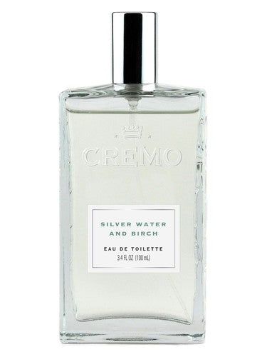 Cremo Silver Water & Birch fragrance bottle