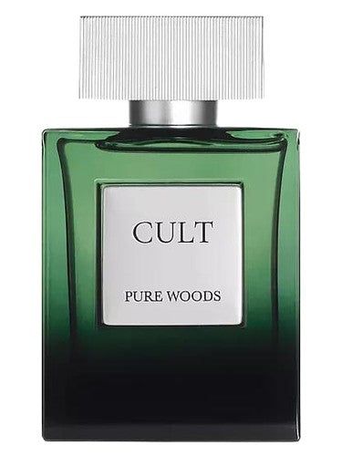 CULT Pure Woods fragrance bottle