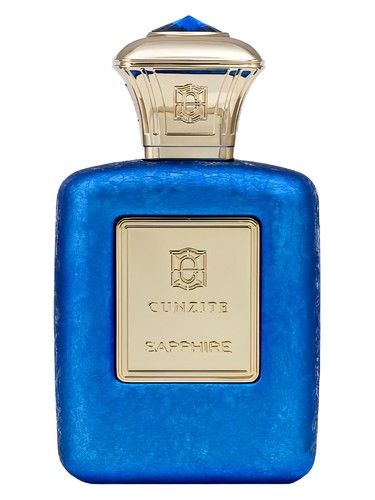 Cunzite Sapphire fragrance bottle