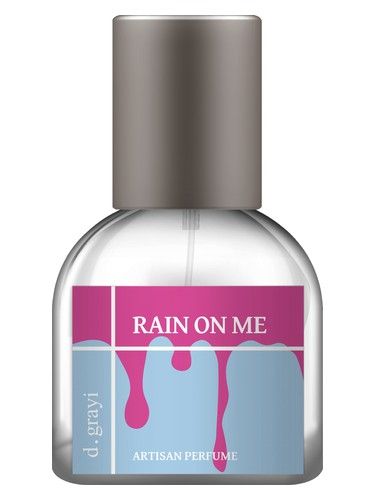 d grayi Rain On Me fragrance bottle