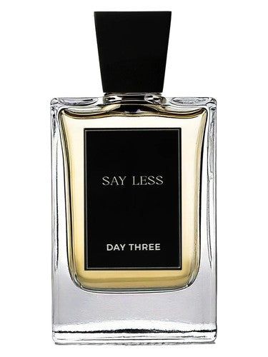 Day Three Say Less fragrance bottle