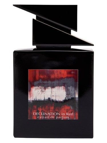 Declination Declination in Red fragrance bottle