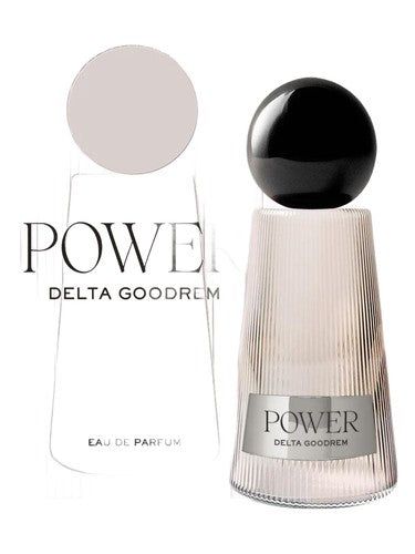 Delta Goodrem Power fragrance bottle