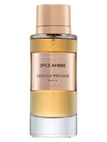 Deraah Private Spice Amber fragrance bottle