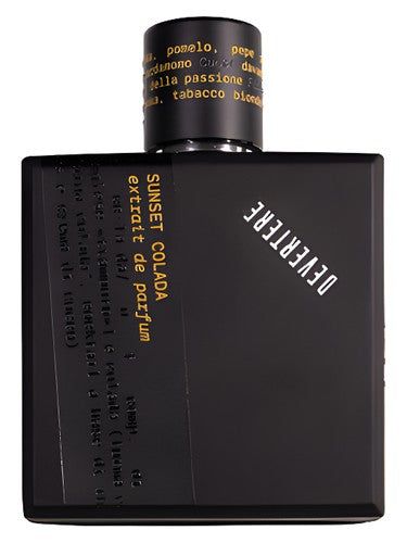 Devertere Sunset Colada fragrance bottle