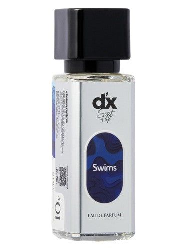 De'Xandra Swims fragrance bottle